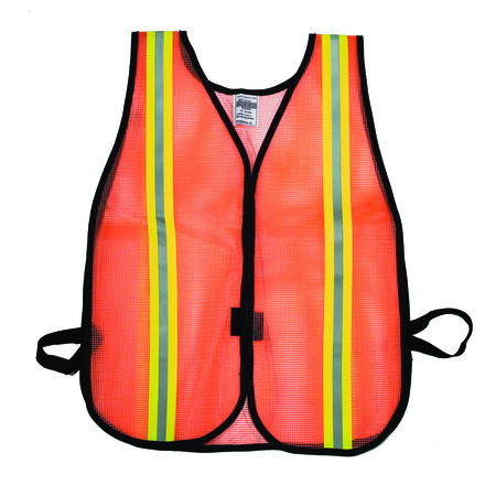 MUTUAL INDUSTRIES High Visibility Vinyl Coated Nylon, PK4, 10 Inch Height, 10 inch Width M16301-153-1500