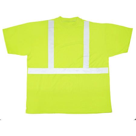 MUTUAL INDUSTRIES High Visibility Polyester ANSI Class, PK2, 10 in Height, 10 in Width M16355-0-2