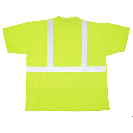 MUTUAL INDUSTRIES High Visibility Polyester ANSI Class, PK2, 10 in Height, 10 in Width M16355-0-4
