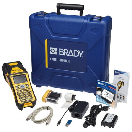 BRADY Portable Label Printers, 4 1/4" W, 3.1 lb M610-B-SFID