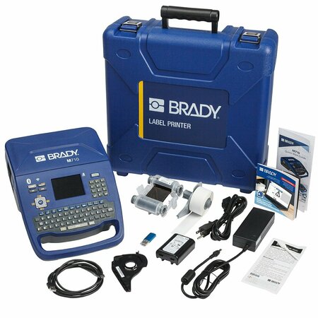 BRADY Portable Label Printers, 9 1/2" W, 5.4 lb M710-WB-SFID