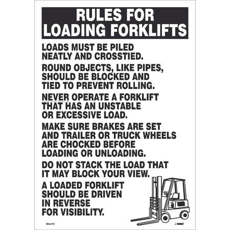 NMC Rules For Loading Forklifts M962PC