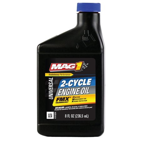 Mag 1 2-Cycle Conventional Engine Oil, Blue, 8 Oz. MAG60138
