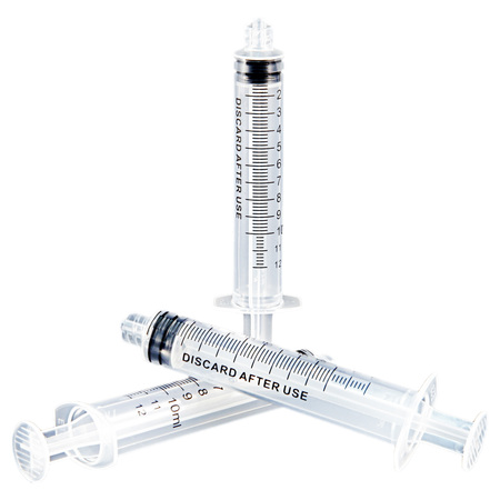 AIR-TITE Syringe, Bulk, 10mL Luer Lock, PK50 MSB10-50