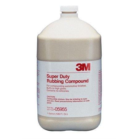 3M Super Duty Rubbing Compound, 1 Gallon MMM5955