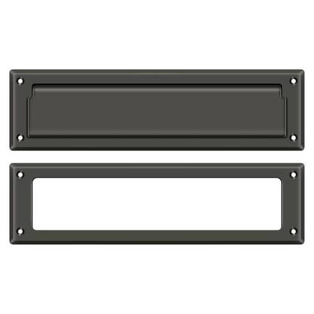Deltana Mail Slot 13-1/8" With Interior Frame Oil Rubbed Bronze MS211U10B