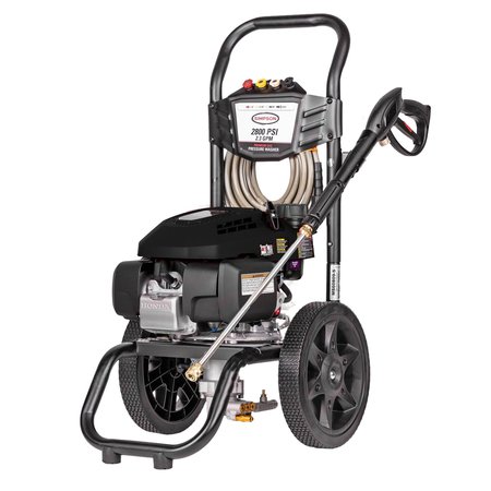 Simpson Medium Duty 2800 psi 2.3 gpm Cold Water Gas Pressure Washer MS60773-S