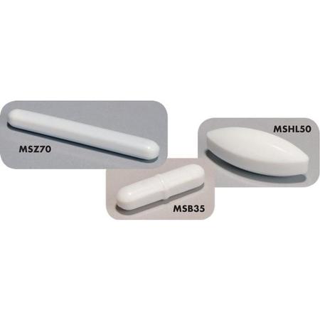 UNITED SCIENTIFIC Stir Bars, Without Pivot Ring, (Polygon) MSZ12
