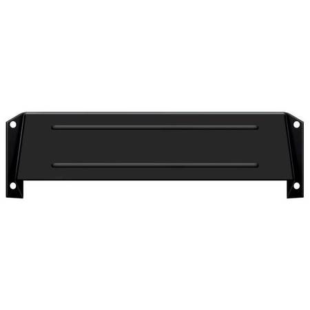 Deltana Letter Box Hood Black MSH158U19