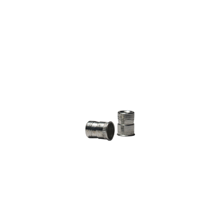 Marson Nut Insert, 10/32" Thrd Sz, Steel, 100 PK M47840