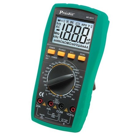 PROSKIT Multimeter, Professional Grade Digitalpk MT-5211