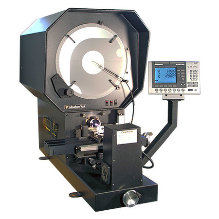 SUBURBAN Optical Comparator, 3 Axis Dro/Edge Dete MV-140-QR