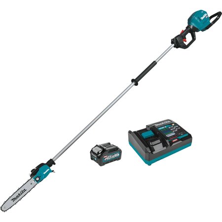 MAKITA Pole Saw Kit, 40V, Brushless, 10 in GAU01M1