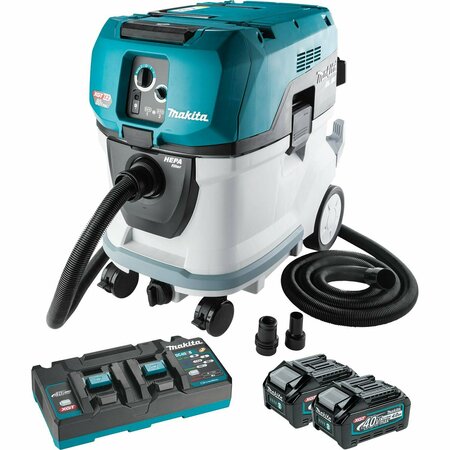 MAKITA Xgt 10Gal Hepa Wet/Dry Vacuum Kit 80V GCV07PMU