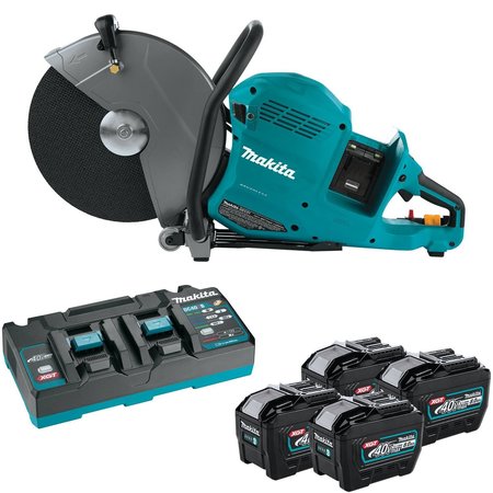 MAKITA Power Cutter Kit with 4 Batteries, 14 in GEC01PL4