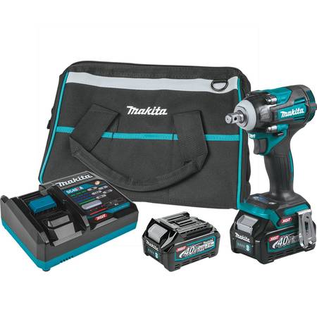 MAKITA XGT Brushless 4-Speed 1/2" Impac, 40V GWT04D