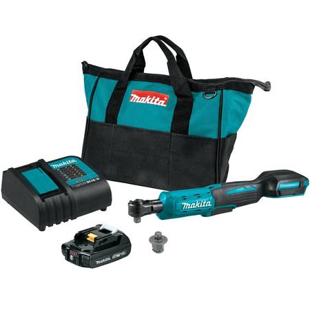 Makita LXT 3/8" /1/4" Sq. Drive Ratchet Ki, 18V XRW01SR1