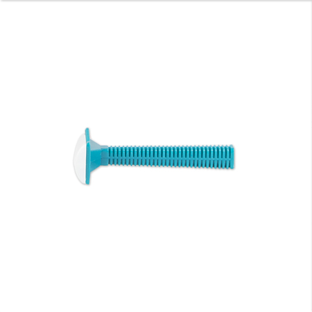 MEDEGEN MEDICAL PRODUCTS Weighted Razor, Turquoise, PK100 4776-02