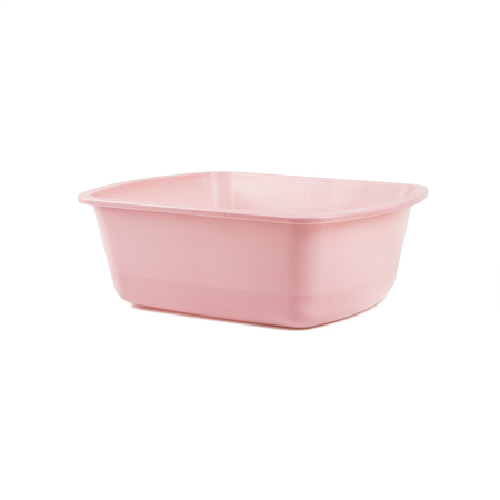 MEDEGEN MEDICAL PRODUCTS Basin, Wash, Rectangle, 6qt., Rose, PK50 H360-10