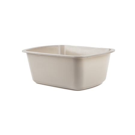 MEDEGEN MEDICAL PRODUCTS Basin, Wash, Rectangle, 7qt., Gray, PK50 H362-11