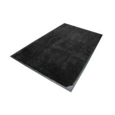 M A MATTING MicroLuxx Mat, Midnight Grey 2' x 3', Smooth Backing 12016723150