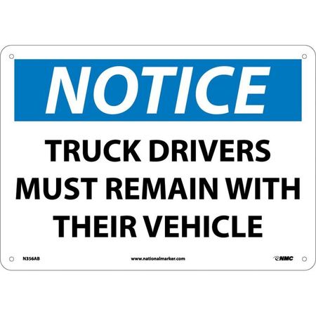 NMC Truck Drivers Must Remain.. Sign, N356AB N356AB