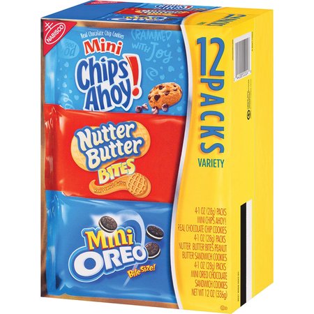 Nabisco Nabisco Bite-Size Cookie Variety Pack, 4 PK 02024