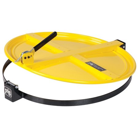 Pig Pig Latching Drum Lid For 55 Gallon Drum, Yellow NPGDRM659-YW