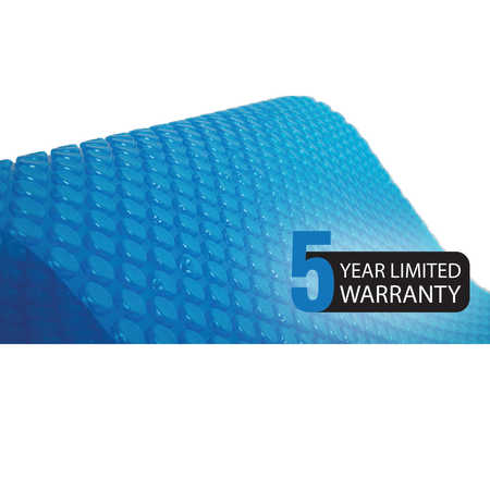 Blue Wave Products Blue 12Mil Solar Blanket, for Rectangular Pool, Width: 192" NS415