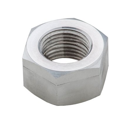 Ampg Hex Nut, 5/8"-11, Aluminum, Not Graded, Plain, 35/64 in Ht NUT70058C
