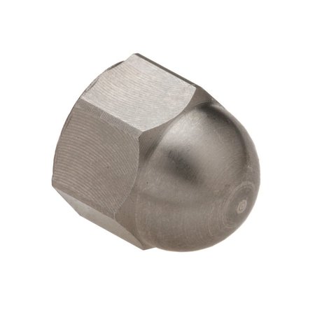AMPG Standard Crown Acorn Nut, #5-40, 18-8 Stainless Steel, Plain, 11/32 in H NUT802540