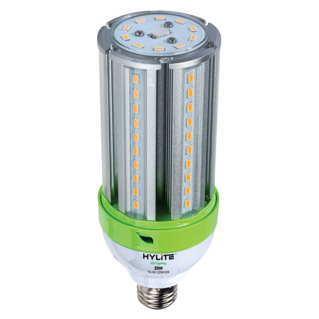 HYLITE LED Omni-Cob Repl Lamp for 100W HID, 22W, 3080 Lumens, 5000K, E26 HL-OC-22W-E26-50K
