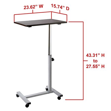 Seville Classics Adjustable Laptop, Mobile Height OFF65921B