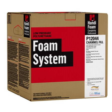 Handi-Foam Spray Foam Kit, 2-12 Chnnl Fill HFO, 12 cu P12044