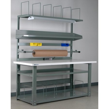 STACKBIN Workbenches, 60" W, 1000 lb. P6030BSZ