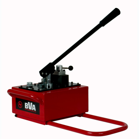 BVA HYDRAULICS Hand Pump 2 Speed D/A 476 Cu In Steel 10 P8701M