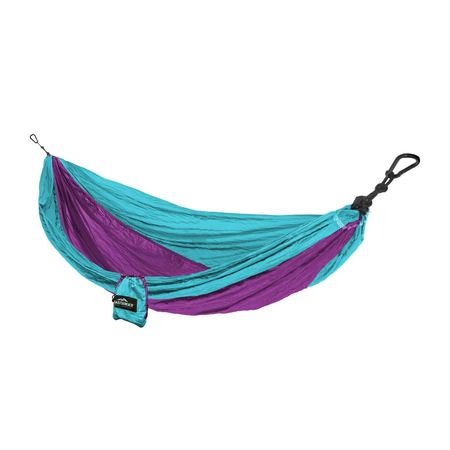 Castaway Hammock, Single, 1 person, Turquoise/Lime, 8 ft. 9 in. L PA-7023