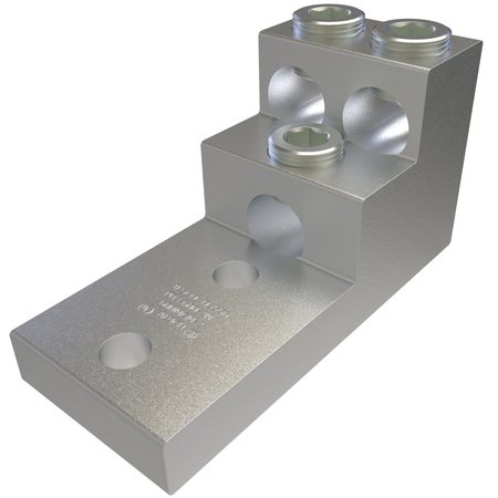 ILSCO Aluminum Panelboard Lug, onductor 600-2 PB3-600-2N-EC