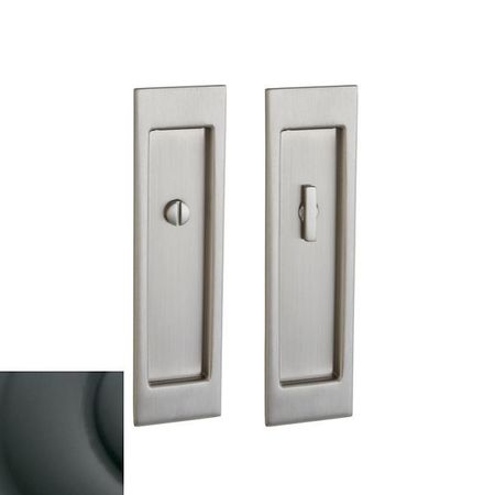 BALDWIN ESTATE Privacy Sliding Door Locks Oil Rubbed Bronze PD005.102.PRIV
