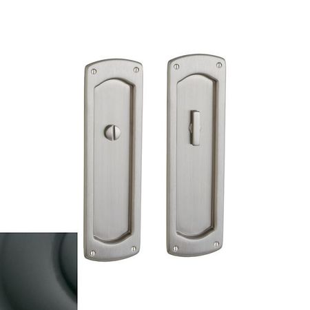 BALDWIN ESTATE Privacy Sliding Door Locks Oil Rubbed Bronze PD007.102.PRIV