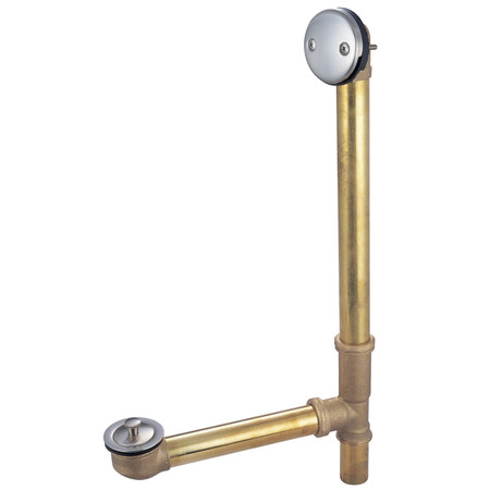 KINGSTON BRASS PDLL3168 16" Tub Waste with Overflow with Lift & Lock Drain PDLL3168