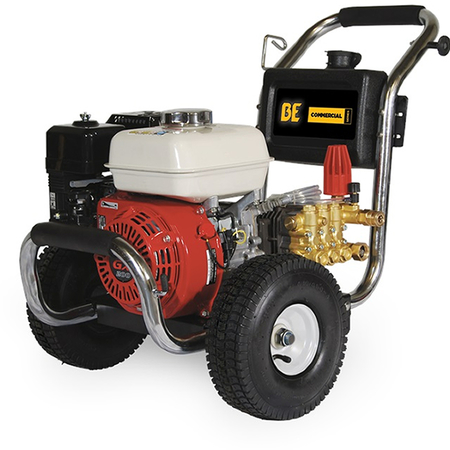 BE PRESSURE SUPPLY Gas Pressure Washer, 2500 psi, Comet Pum PE-2565HWSCOMSP