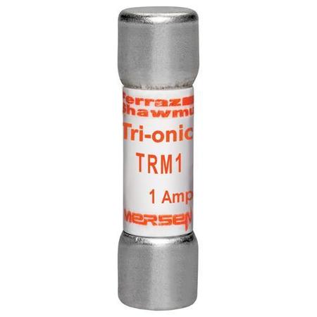 Mersen Midget Fuse, TRM Series, Time-Delay, 1A, 250V AC, 10kA TRM1