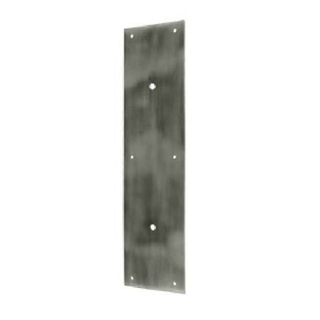 DELTANA Push Plate 15" For 8" Door Pull Antique Nickel PPH3515U15A