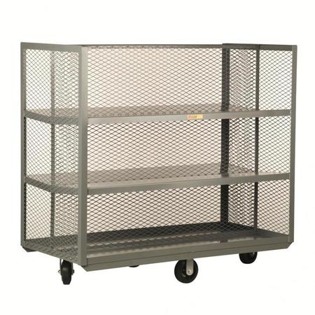 LITTLE GIANT Bulk Storage Cart, 48x28, 3 Shelves PPT28486M