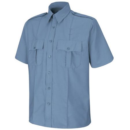HORACE SMALL Mns Ss Med Blue Security Shirt SP46MB SSLXXL