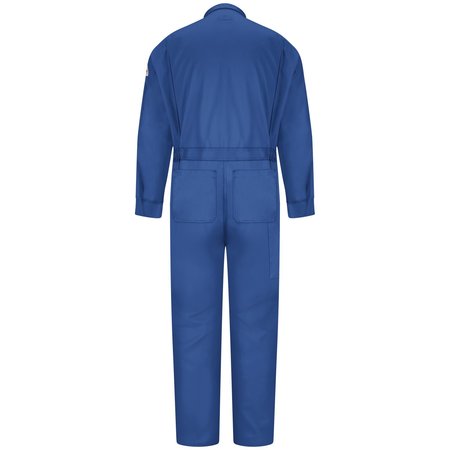 Bulwark Flame Resistant Coverall, Blue CNB6RB SH 48