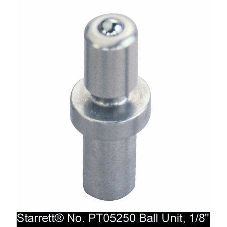 STARRETT Penetrator, 1/8" Ball Complete w/Holder PT05250