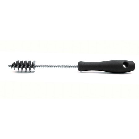 BRUSH RESEARCH MANUFACTURING PTD-1 Injector Cleaning Brush, .975" Major Diameter, SS, 10.5" OAL, Plastic Handle PTD1