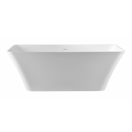 PULSE SHOWERSPAS Freestanding Tub, 67" W, Acrylic PT-1043-BN